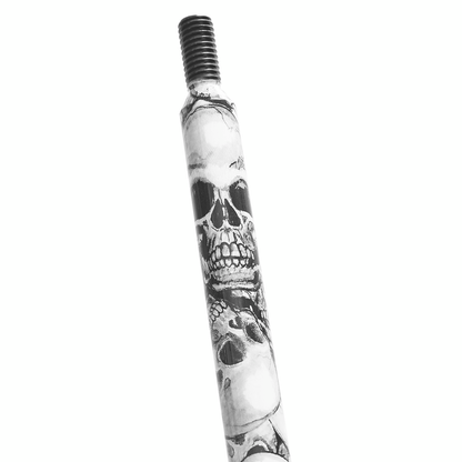 6" Skull Pattern Shifter Shaft Extension