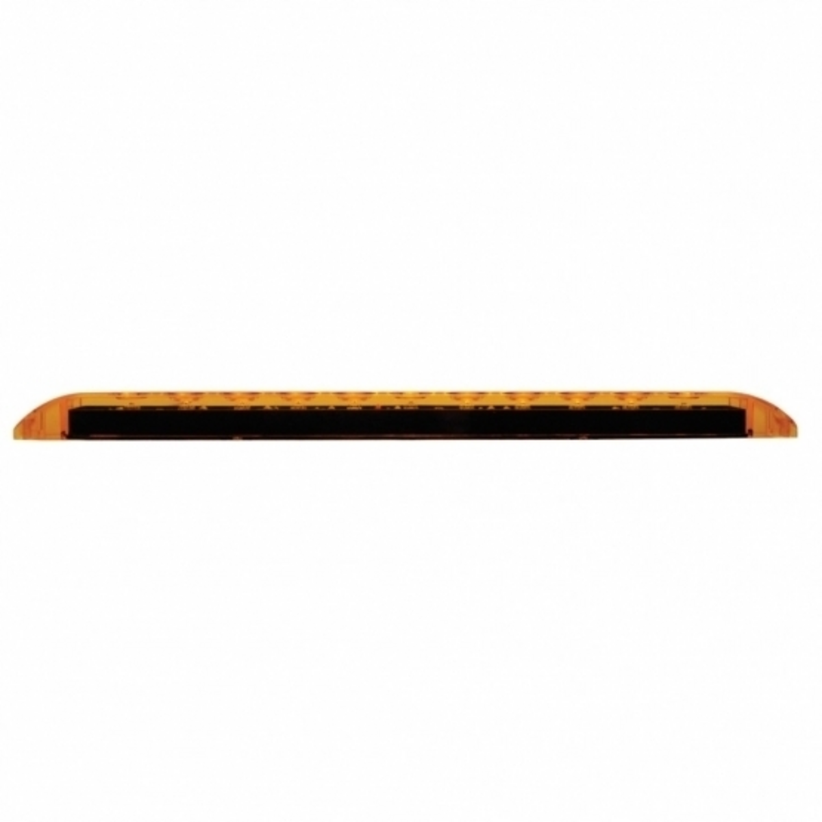 11 LED 17" Turn Signal Light Bar - Amber LED/Amber Lens (Bulk)