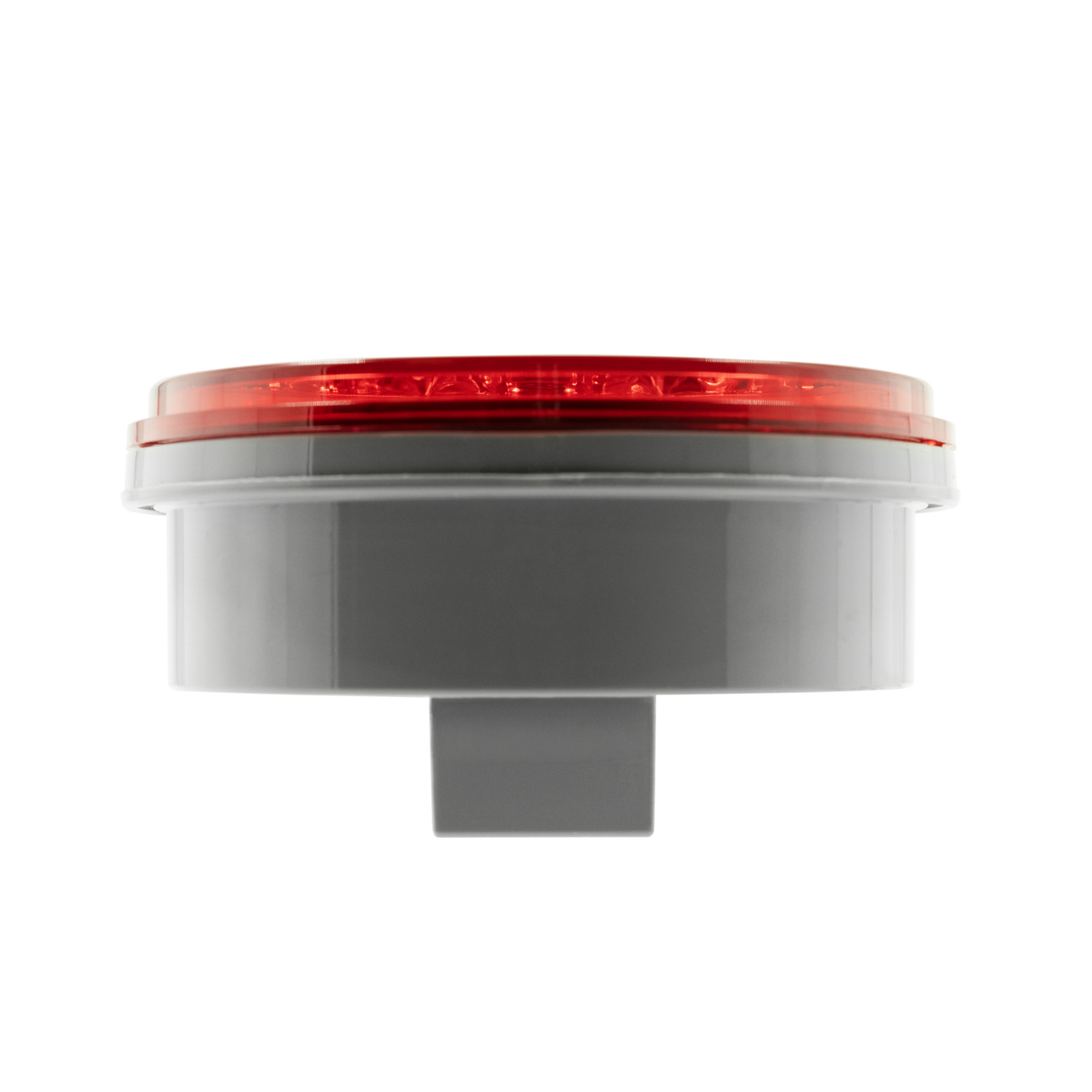 12 LED 4" Round Reflector Light (Stop, Turn & Tail) - Red LED/Red Lens (Bulk)