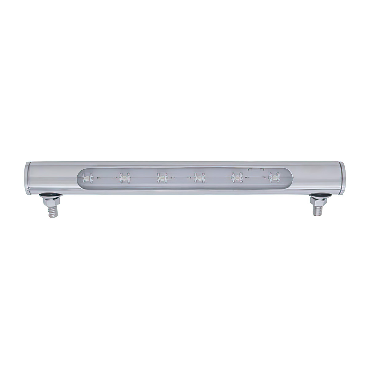 6 LED Stainless Steel Tube Light - White LED