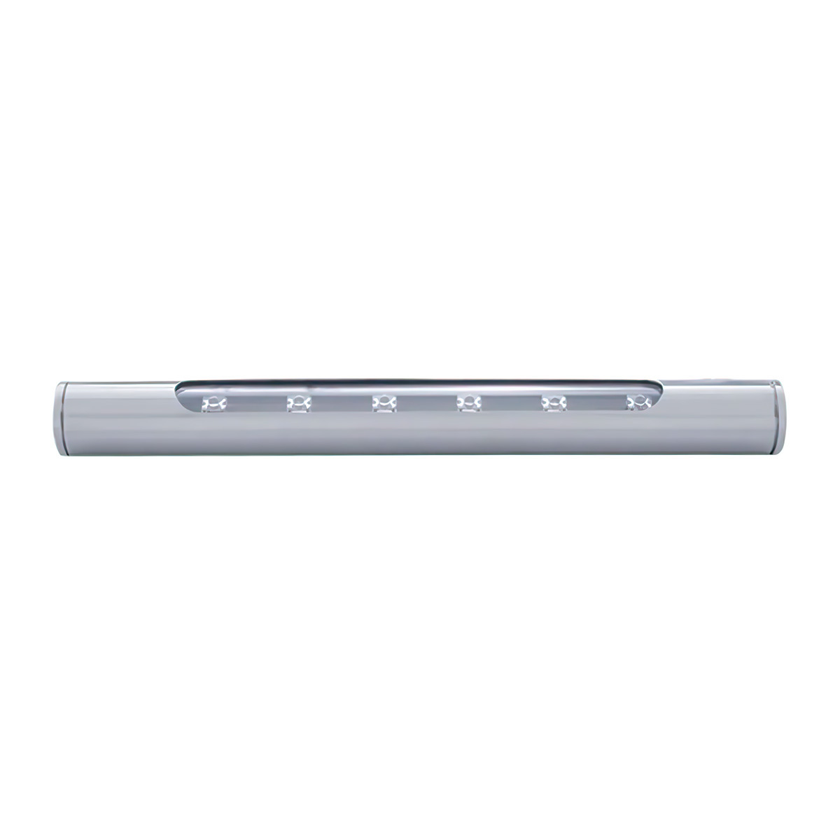 6 LED Stainless Steel Tube Light - White LED