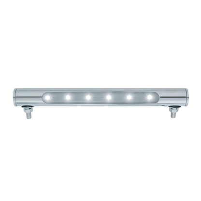 6 LED Stainless Steel Tube Light - White LED