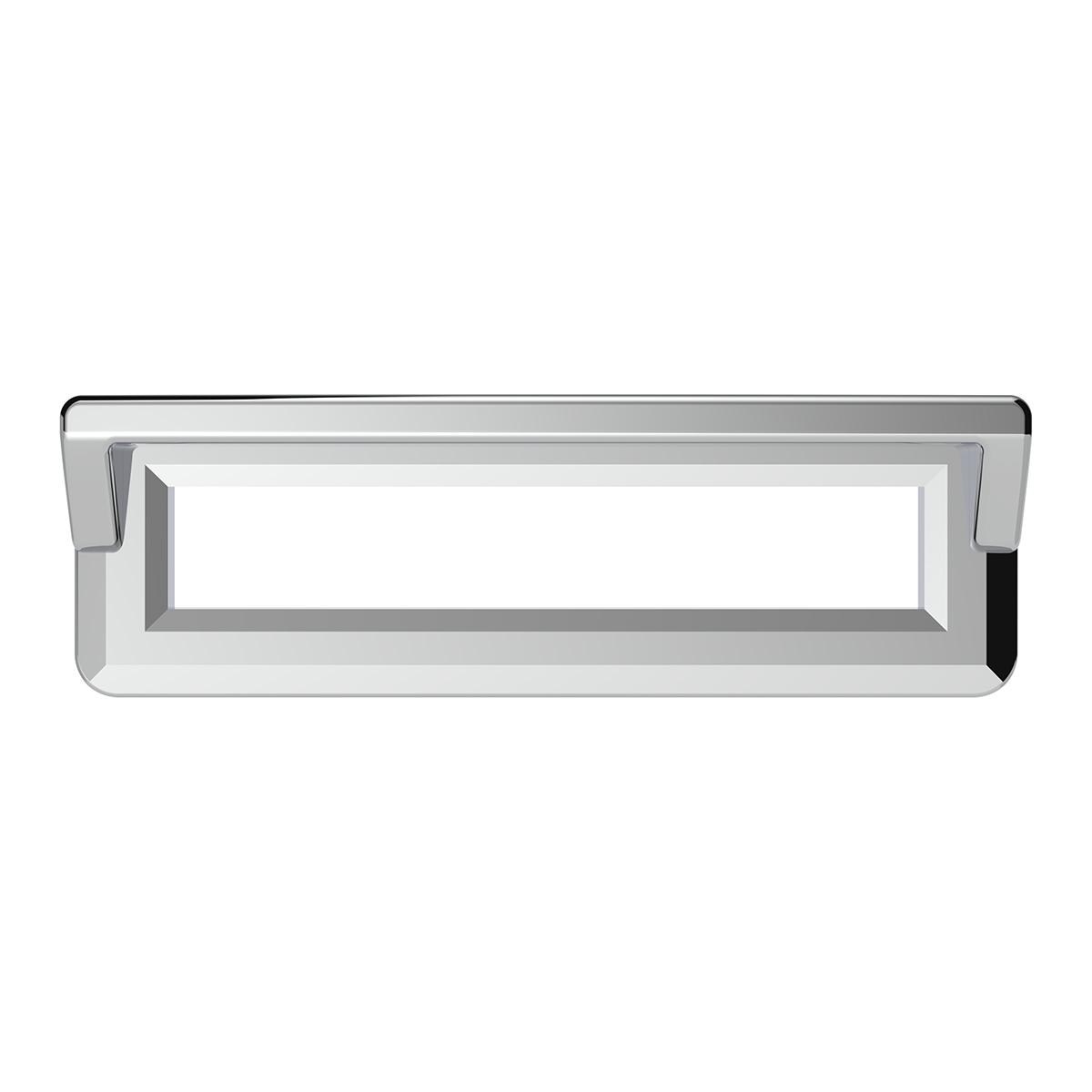 Chrome Plastic Indicator Label Covers With Visor For Freightliner Classic/FLD (6 Pack)