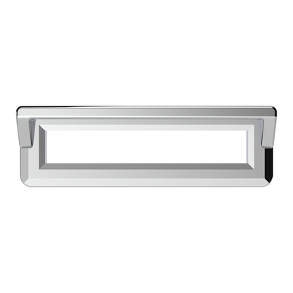 Chrome Plastic Indicator Label Covers With Visor For Freightliner Classic/FLD (6 Pack)