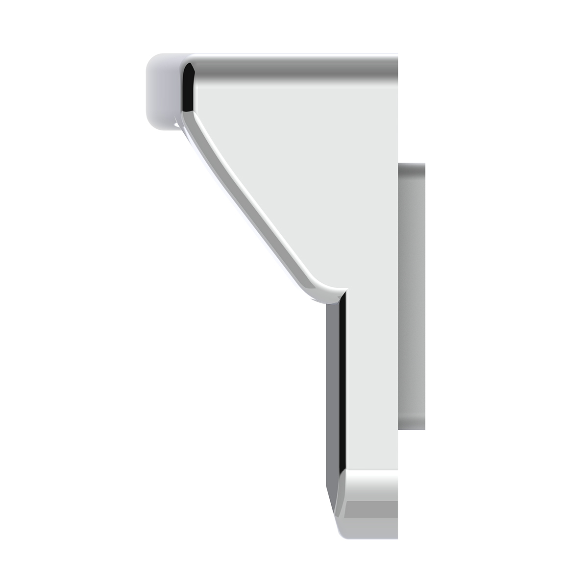 Chrome Plastic Indicator Label Covers With Visor For Freightliner Classic/FLD (6 Pack)