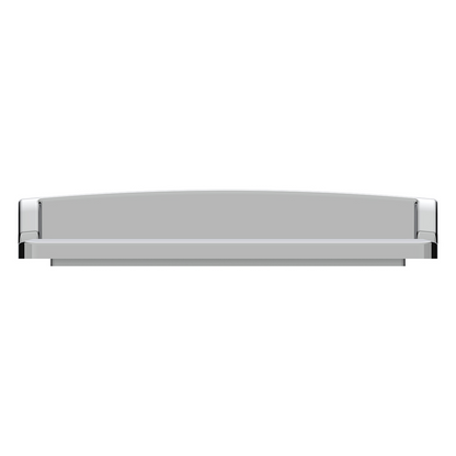Chrome Plastic Indicator Label Covers With Visor For Freightliner Classic/FLD (6 Pack)