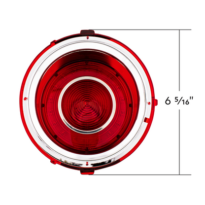 30 LED Tail Light For 1970-73 Chevy Camaro - L/H