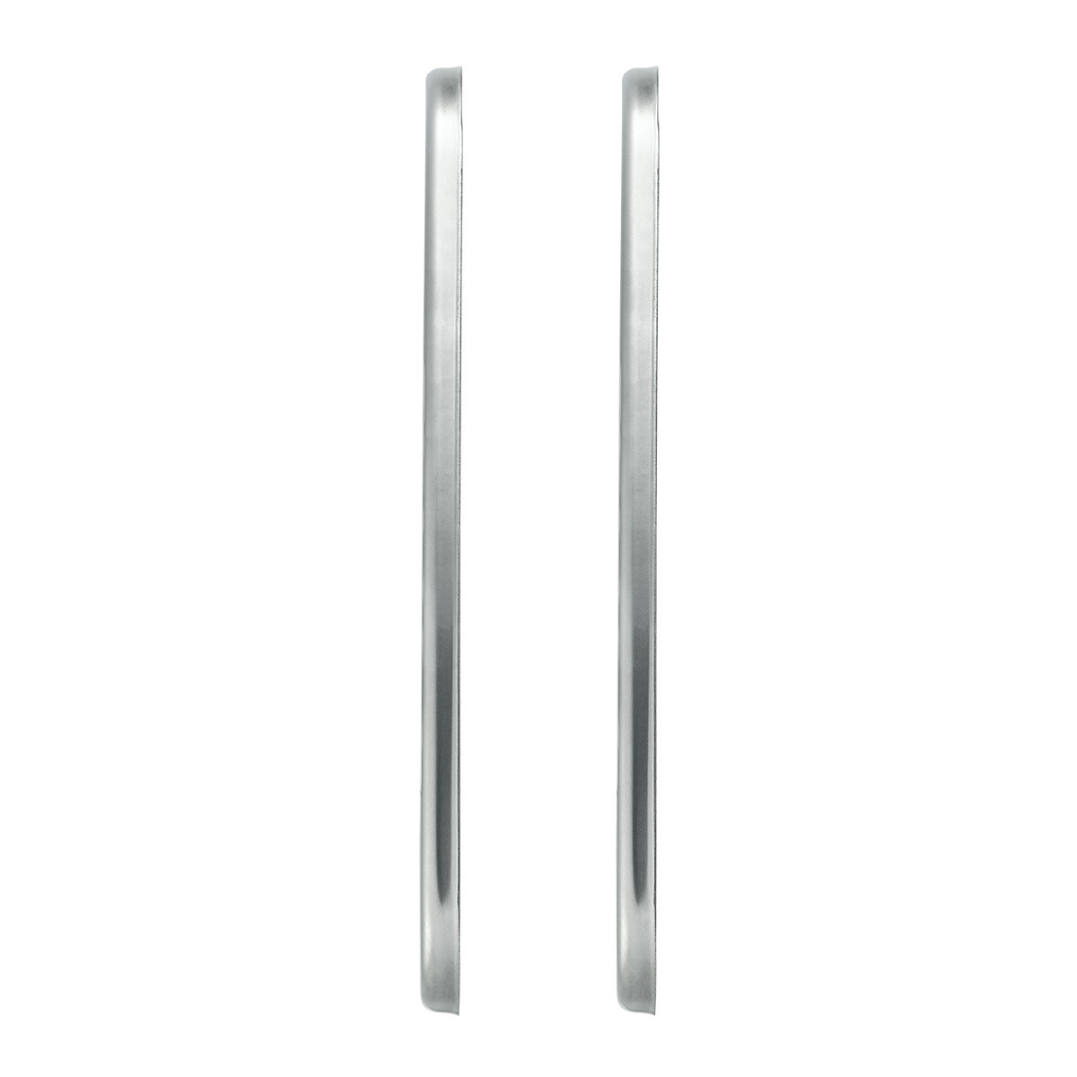 Peterbilt Stainless Vent Door Cover - Plain (Card of 2)
