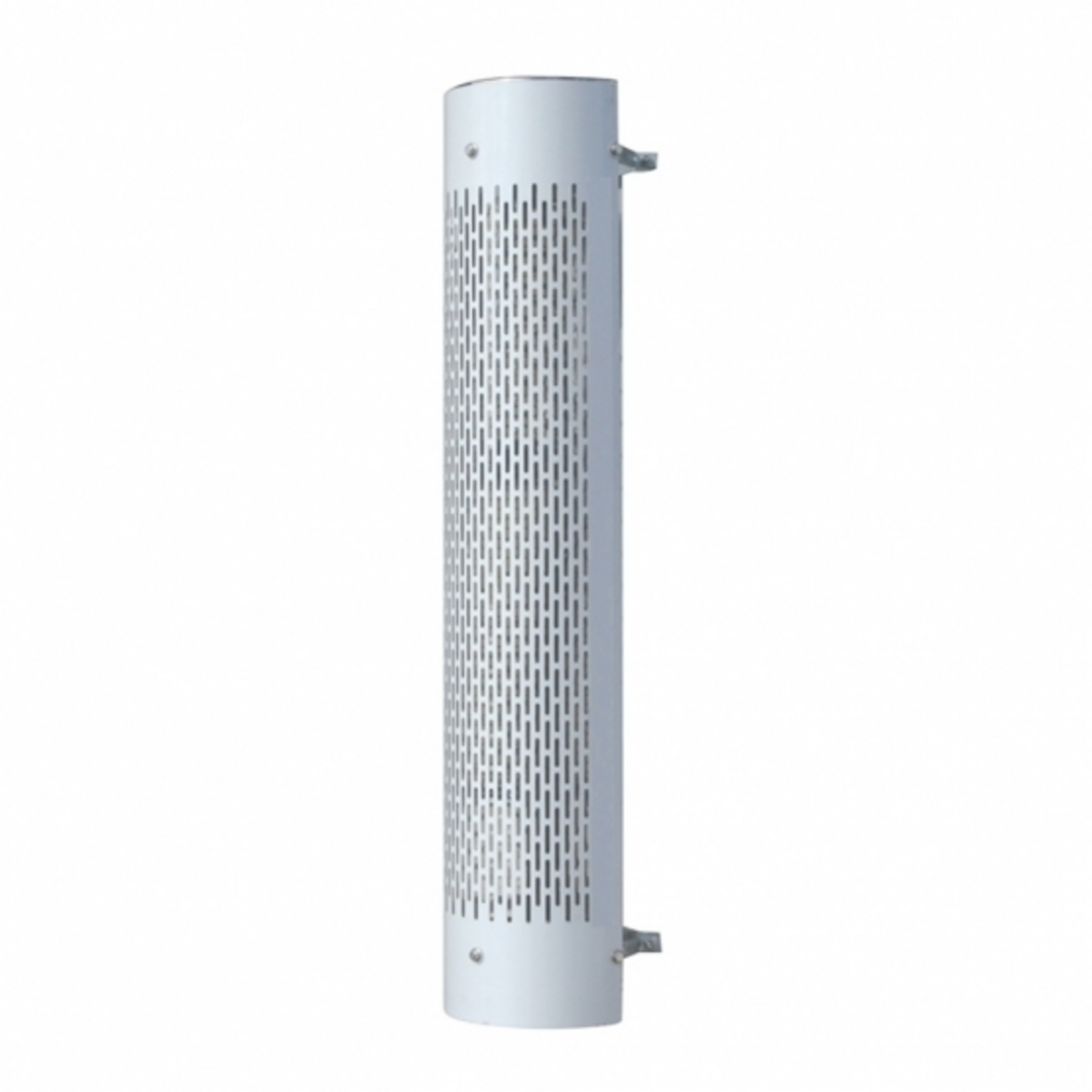 48" Tall 270 Degree Stainless Exhaust Muffler Shield For 10" Diameter Exhaust - Vertical Slot