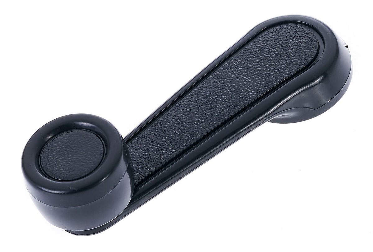 Window Crank Handle RH = LH (2pcs) Plastic Texture Black for 1990-1992 Daihatsu Rocky; 2009-2010 Pontiac Vibe