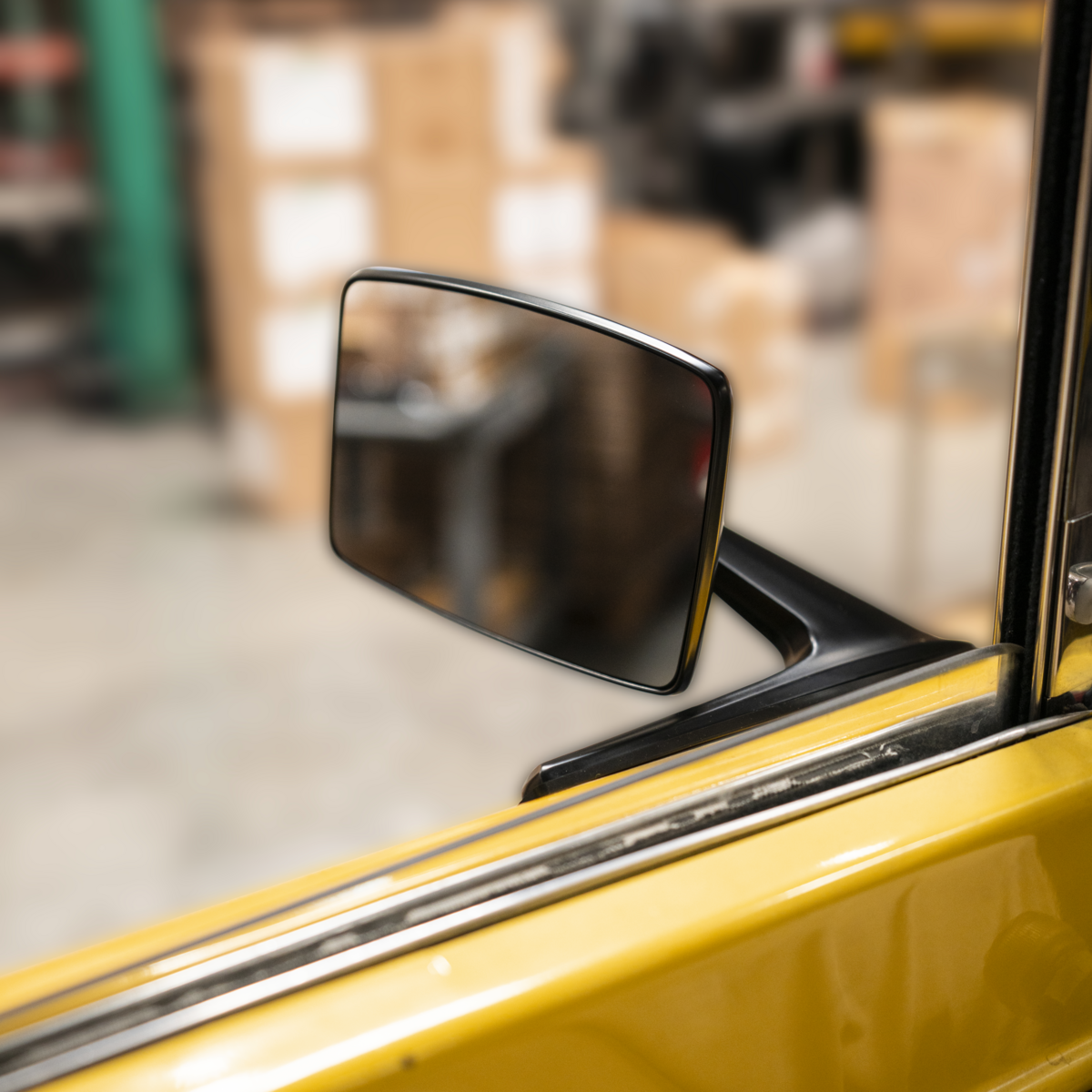 Black Exterior Mirror For 1966-1977 Ford Bronco & 1967-1979 Truck- L/H or R/H