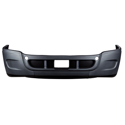 Complete 3-Piece Front Bumper Set Without Fog Light Hole For 2008-2017 Freightliner Cascadia