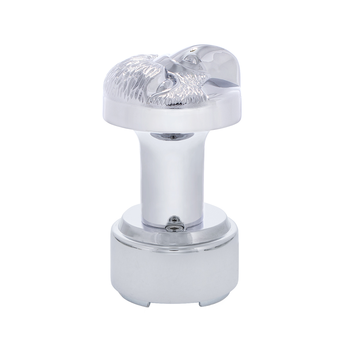 Eagle Thread-On Shift Knob & Adapter For Eaton Fuller Style 9/10 Shifter - Chrome