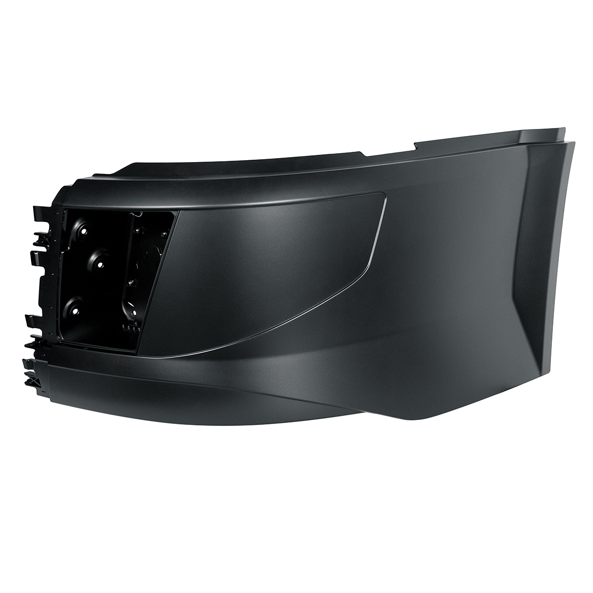 Bumper End With Fog Light For 2015-2017 Volvo VNL With Aero Style Bumper - Driver