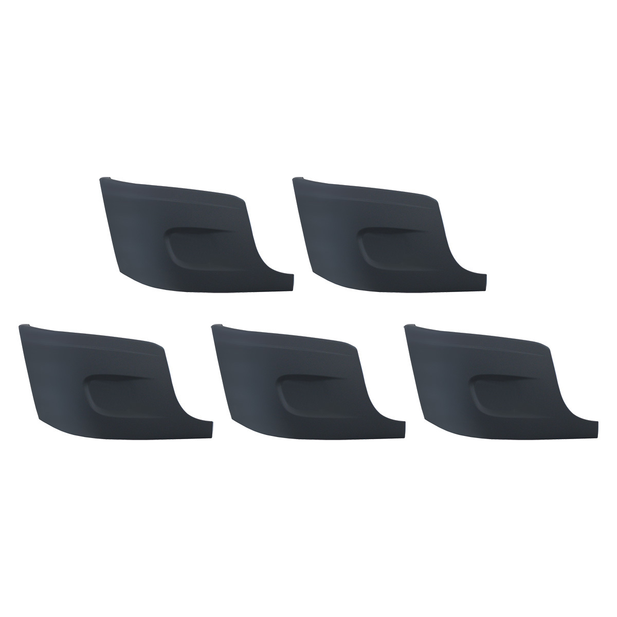Bumper End Without Fog Light Hole For 2008-2017 Freightliner Cascadia - Passenger (Box Of 5)