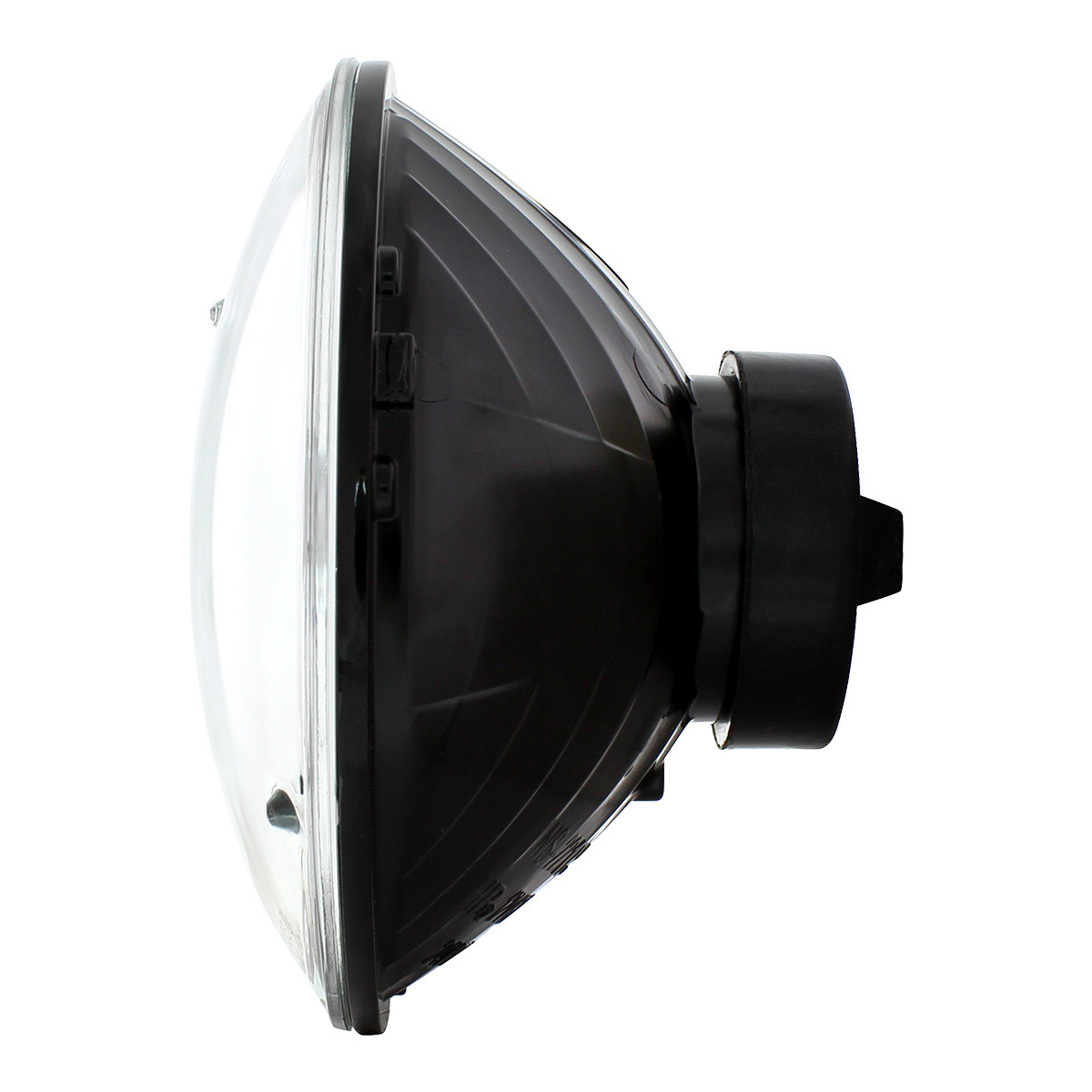 7" Crystal Headlight, Glass Lens