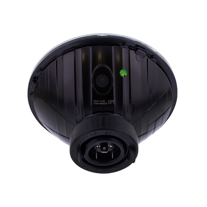 7" Crystal Headlight, Glass Lens