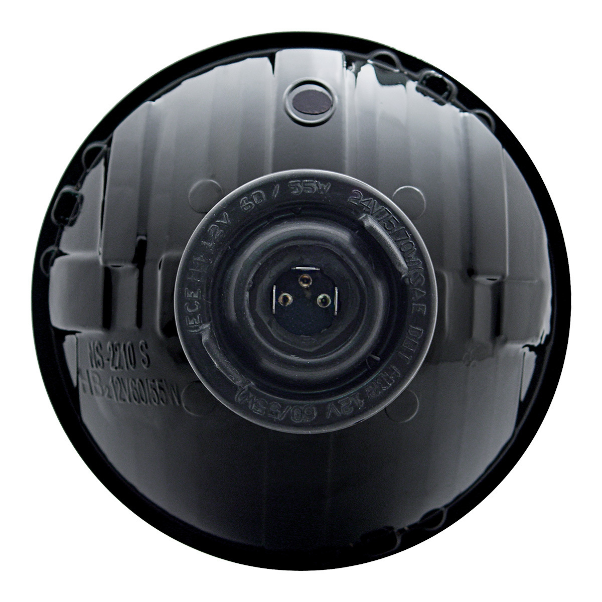 7" Crystal Headlight, Glass Lens