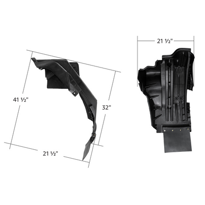 Splash Guard for 2018-2026 International LT-Driver