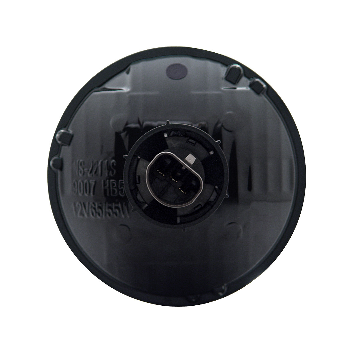 5-3/4" Crystal Headlight, Glass Lens