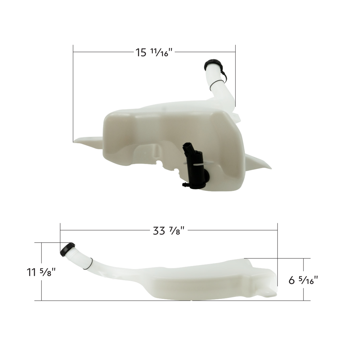 Washer Fluid Reservoir For 2008-2012 Freightliner Cascadia