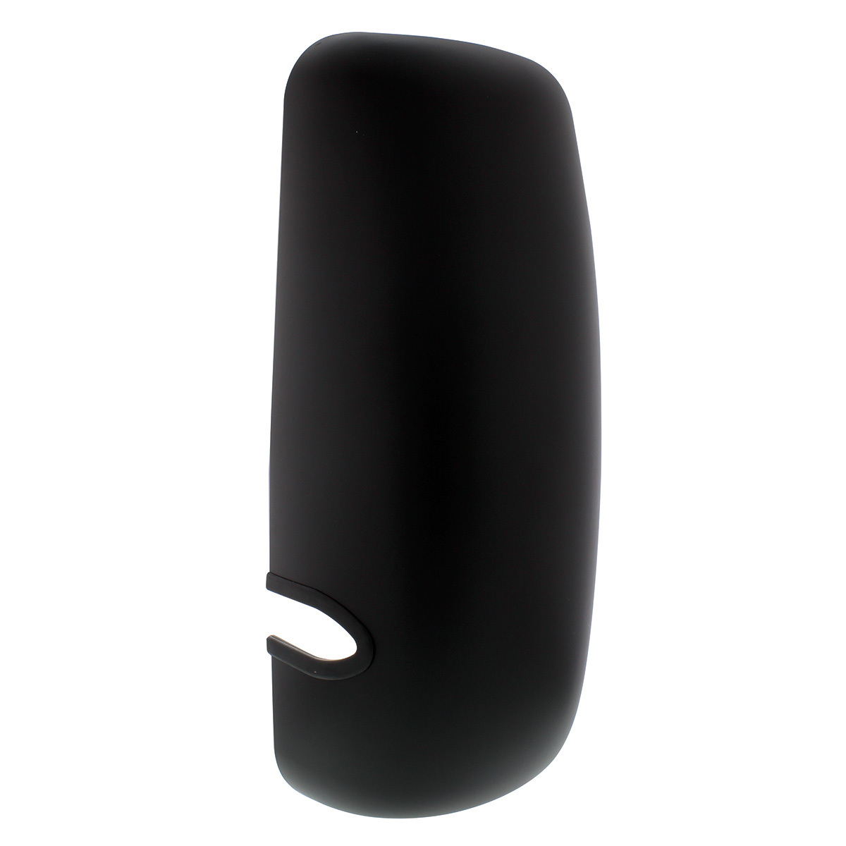 Matte Black Mirror Cover For 1990+ Kenworth T170/T270/T370/T440/T470/T600/T660/T800 - Driver (Bulk)
