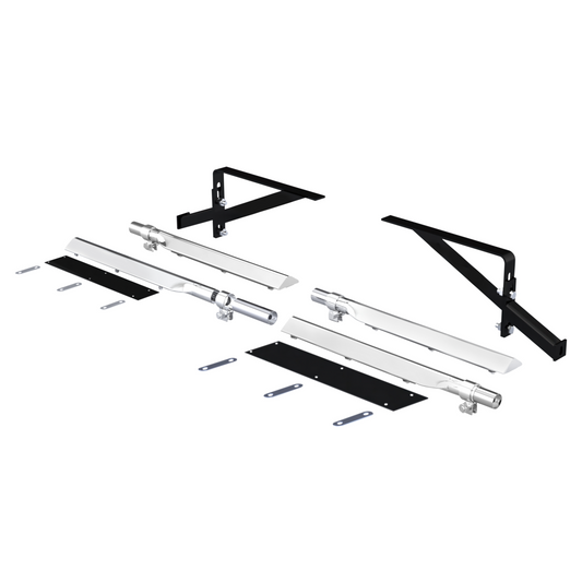 29" 430 Stainless Steel Universal Heavy Duty Full Tandem Fender Mounting Arm Kit (Pair)