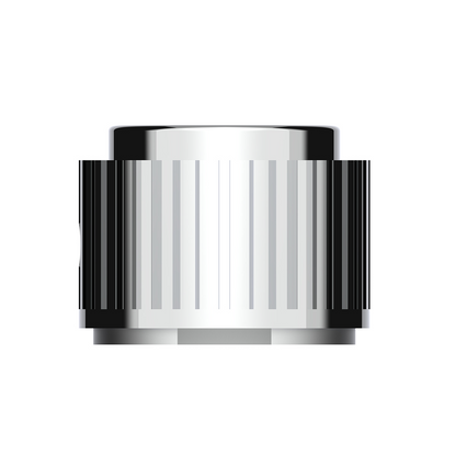 Chrome Plastic 1" Diameter Control Knob