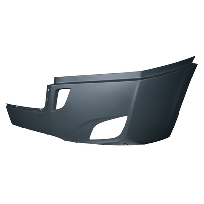 Bumper Cover With Fog Light Opening & Deflector Holes For 2018-2024 Freightliner Cascadia - Driver