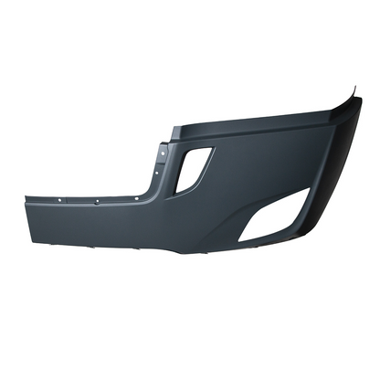 Bumper Cover With Fog Light Opening & Deflector Holes For 2018-2024 Freightliner Cascadia - Driver