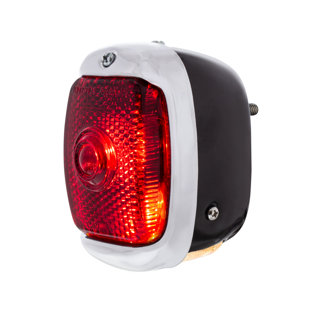 Tail Light Assembly With Black Housing For 1940-53 Chevy & GMC Truck - L/H