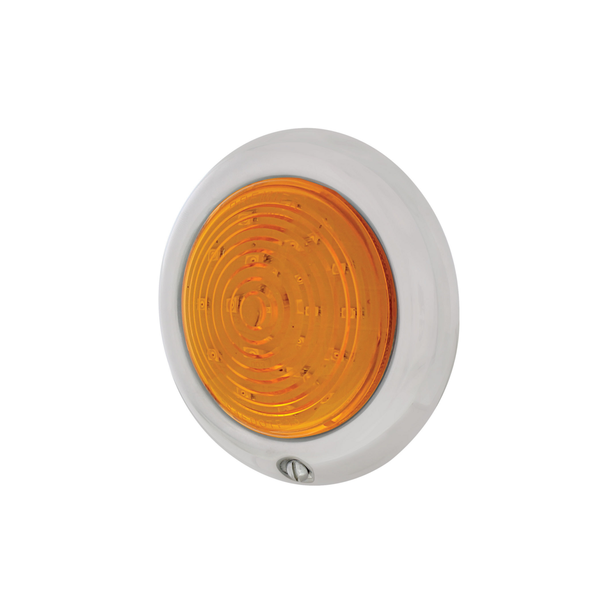 21 Amber LED Parking Light Assembly For Ford Car (1947-1948) & Truck (1942-1947)-Amber Lens