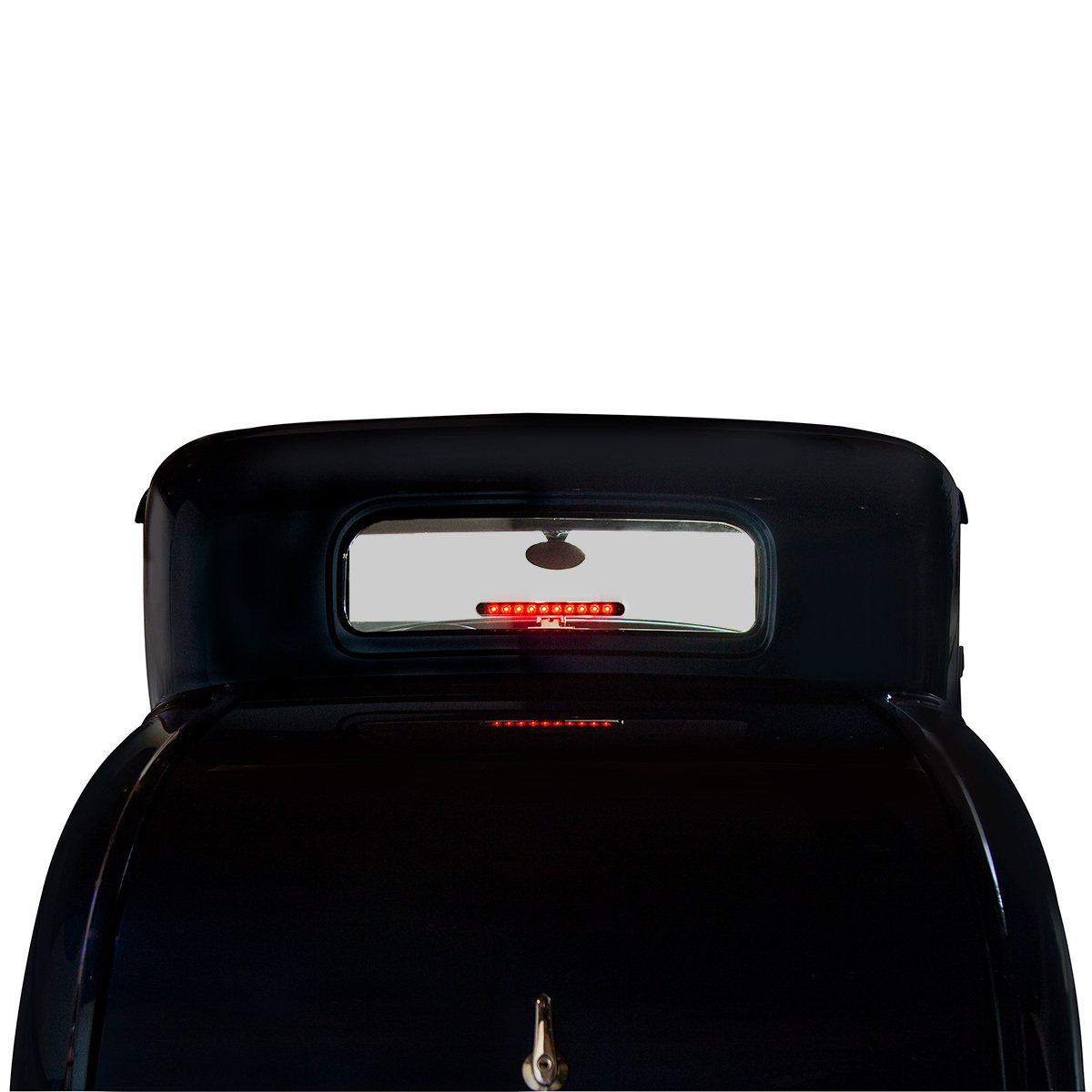 10 LED Dual Function 3rd Brake Light With Chrome Swivel Pedestal Base - Red LED/Red Lens