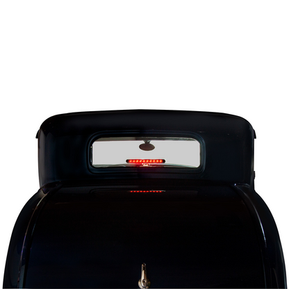 10 LED Dual Function 3rd Brake Light With Chrome Swivel Pedestal Base - Red LED/Red Lens