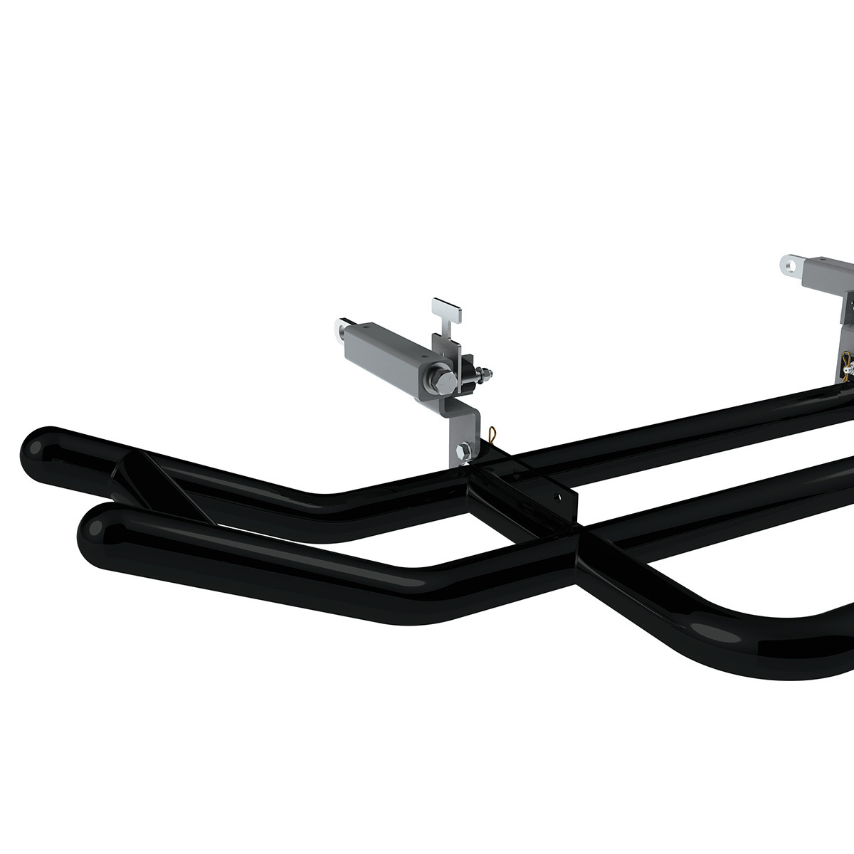 HighwayShield I15-Matte Black Grille Guard & Bracket Kit For 2022-2026 Peterbilt 579 & Kenworth T680
