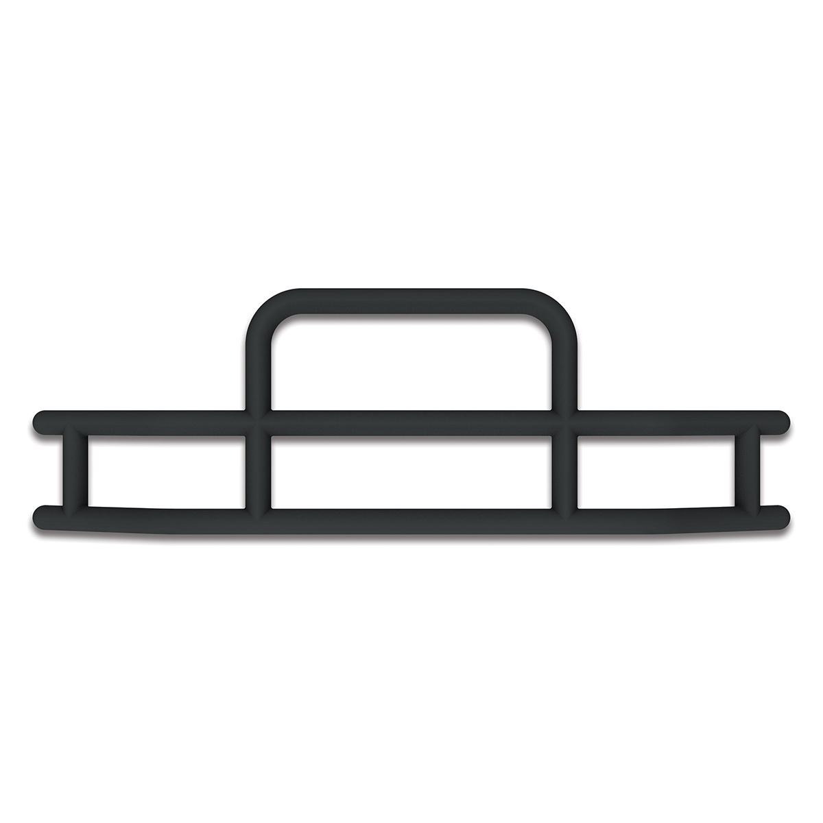 HighwayShield I15-Matte Black Grille Guard & Bracket Kit For 2022-2026 Peterbilt 579 & Kenworth T680