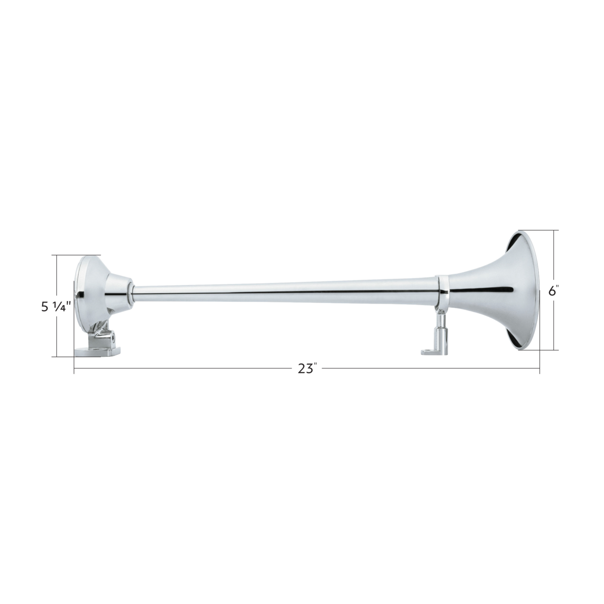 Competition Series 304 Stainless Steel Emergency Tone Horn-23" Length