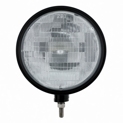 Black "Billet" Style Groove Headlight H6024 Bulb
