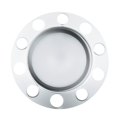 Chrome Dome Front Axle Cover 2PC Kit For 1-1/2" Nut Cover - Aluminum Wheel (2-Pack)