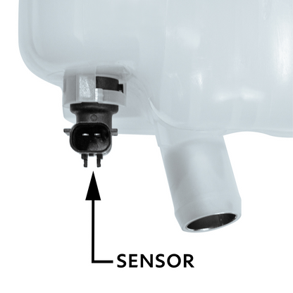Pressurized Coolant Reservoir & Coolant Level Sensor For 2018-2026 Freightliner Cascadia