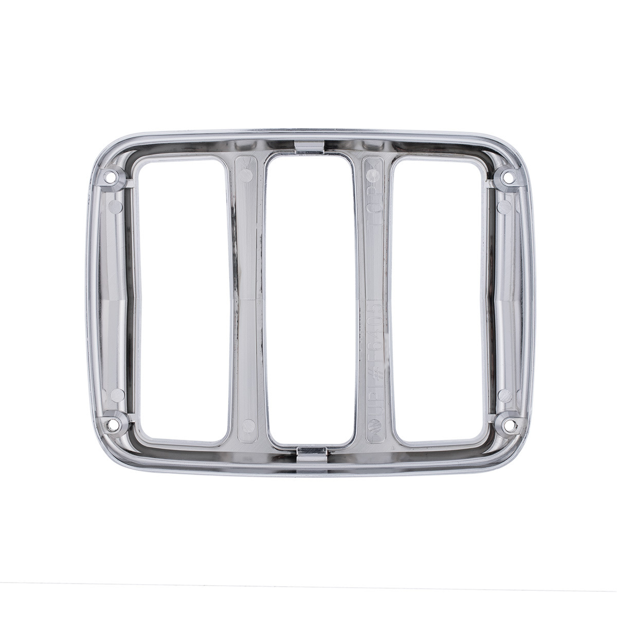 Chrome Tail Light Bezel With Black Painted Detail For 1964.5-66 Ford Mustang