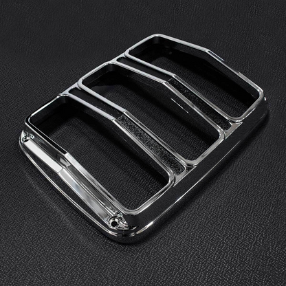 Chrome Tail Light Bezel With Black Painted Detail For 1964.5-66 Ford Mustang