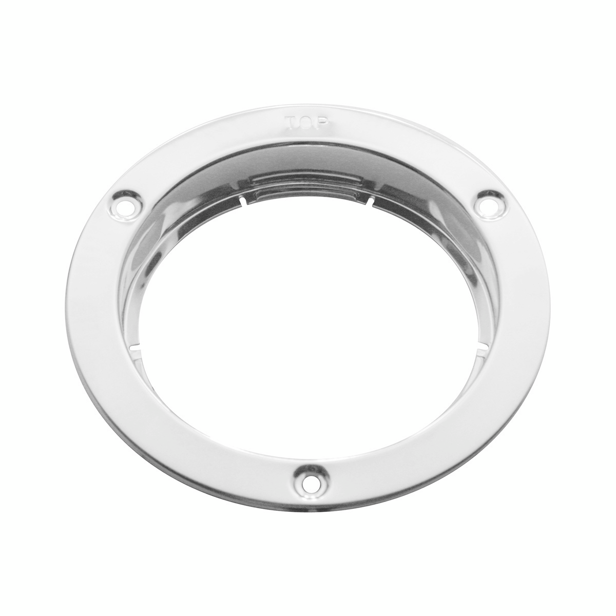 Stainless Steel Mounting Bezel For 4" Round Light (Card)