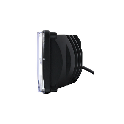 ULTRALIT - 4" X 6" Rectangular LED Headlight With Amber LED Position Light - High Beam