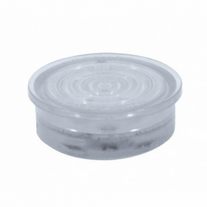 9 LED Mini Bullet Light Insert - Amber LED/Clear Lens (Bulk)
