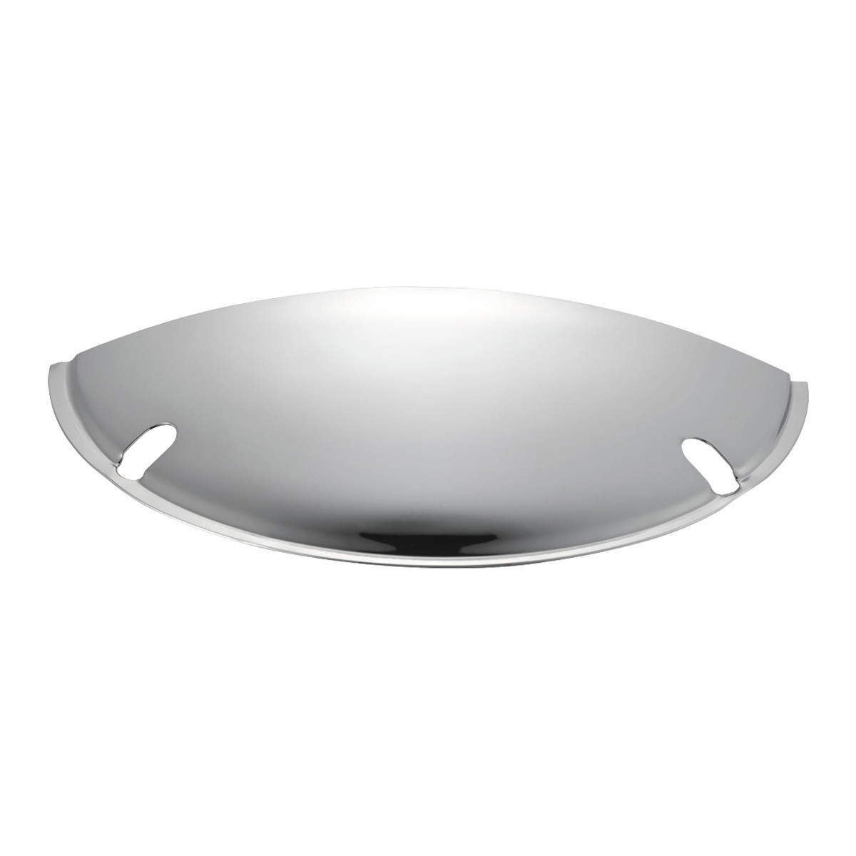 Chrome Half-Moon Shield For 7" Headlight (Pair)
