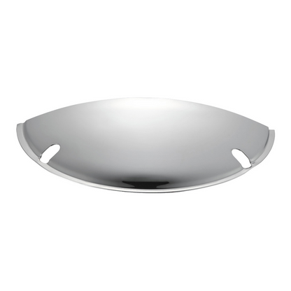 Chrome Half-Moon Shield For 7" Headlight (Pair)