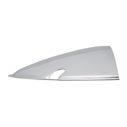 Chrome Half-Moon Shield For 7" Headlight (Pair)