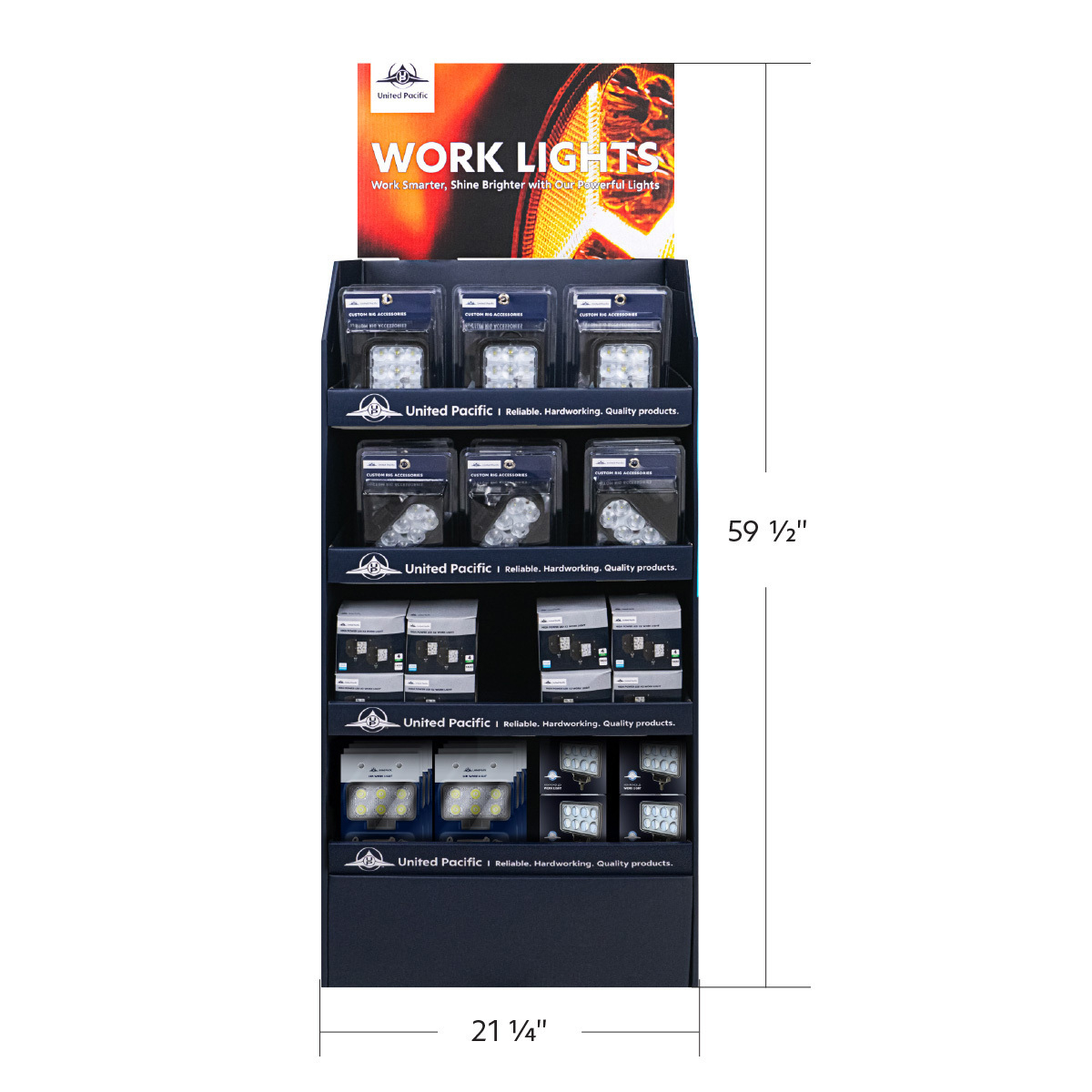 Work Lights Floor Display-Package #2