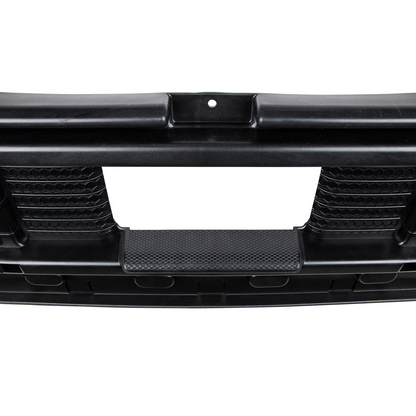 Complete 3-Piece Front Bumper Set With Fog Light Hole For 2008-2017 Freightliner Cascadia